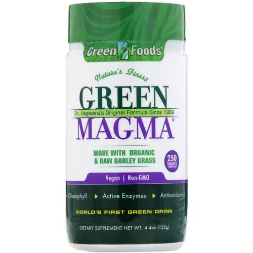 Green Foods, Green Magma, 500 mg, 250 Tablets Review