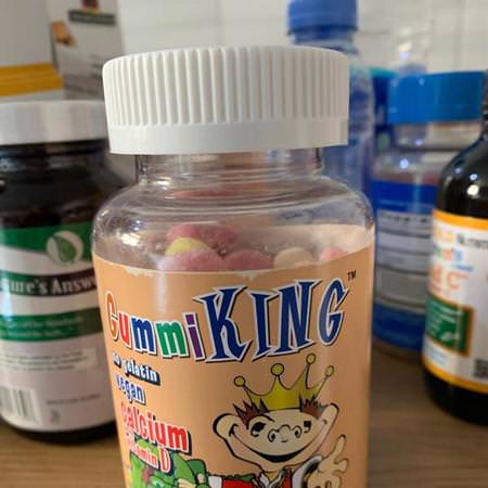 GummiKing Children's Calcium Children's Vitamin D - Barns Vitamin D, Barns Kalcium, Barns Hälsa, Barn