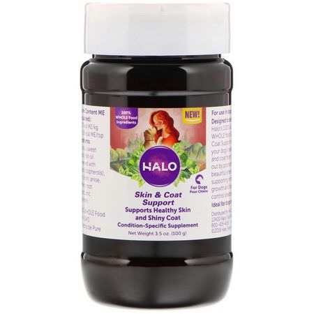 Halo Pet Vitamins Minerals - Mineraler, Vitaminer För Husdjur, Kosttillskott För Husdjur, Husdjur
