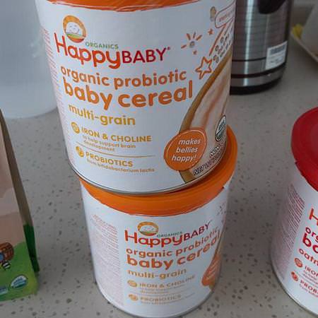 Happy Family Organics Baby Hot Cereals - Varmt Spannmål För Barn, Barnfoder, Barn, Baby