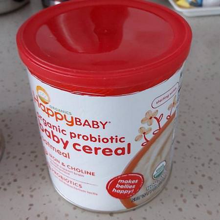 Happy Family Organics Baby Hot Cereals - Varmt Spannmål För Barn, Barnfoder, Barn, Barn