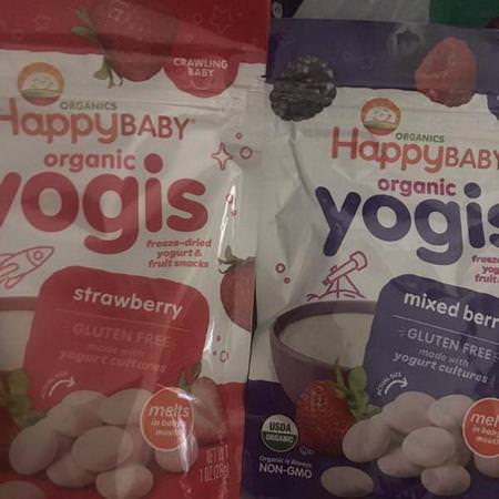 Happy Family Organics Snacks Bars Finger Food - Fingermat, Barer, Mellanmål, Barnmatning