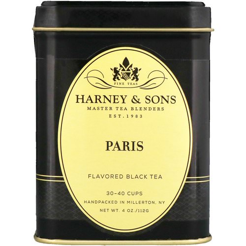 Harney & Sons, Black Tea, Paris, 4 oz Review