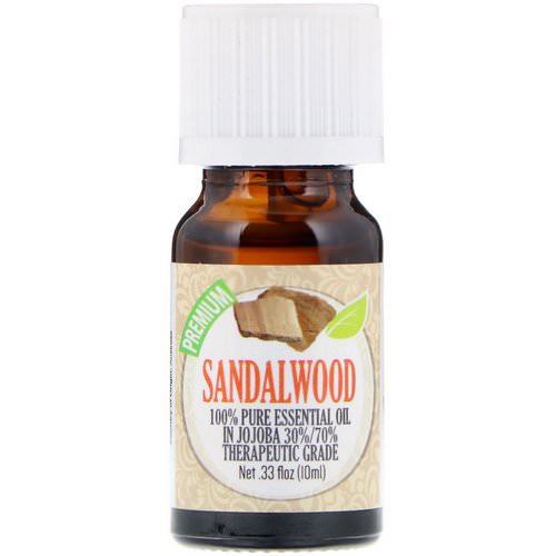 Healing Solutions, 100% Pure Essential Oil, Sandalwood, 0.33 fl oz (10 ml) Review