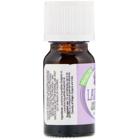Lavendelolja, Eteriska Oljor, Aromaterapi, Bad: Healing Solutions, 100% Pure Kashmir Grade Essential Oil, Lavender, 0.33 fl oz (10 ml)