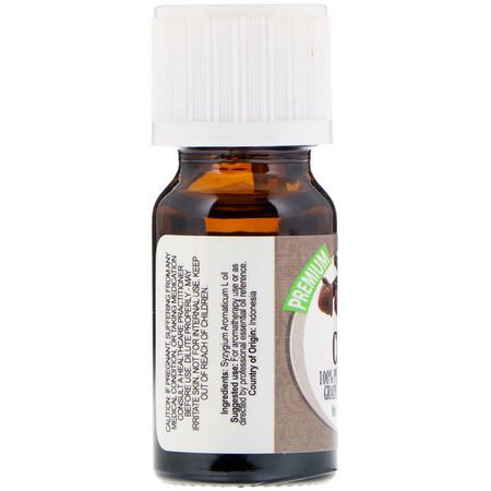 Kryddnejolja, Balans, Eteriska Oljor, Aromaterapi: Healing Solutions, 100% Pure Therapeutic Grade Essential Oil, Clove, 0.33 fl oz (10 ml)