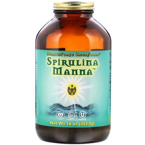 HealthForce Superfoods, Spirulina Manna, 16 oz (453.5 g) Review