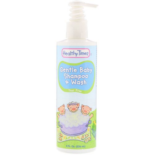 Healthy Times, Gentle Baby, Shampoo & Wash, Tear Free, 8 fl oz (236 ml) Review