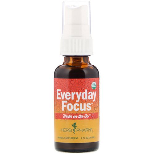 Herb Pharm, Herbs on the Go, Everyday Focus, 1 fl oz (30 ml) Review