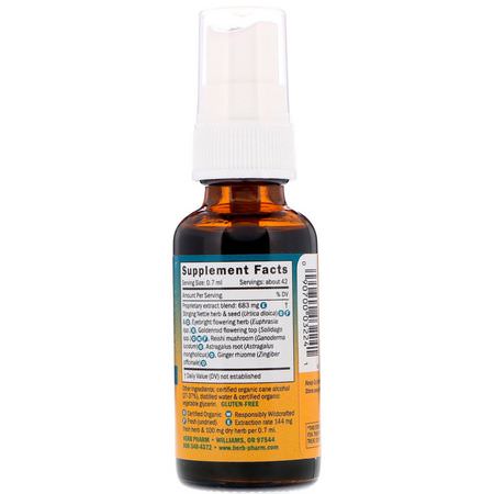 Örter, Homeopati, Örter, Sinuskillsatser: Herb Pharm, Herbs on the Go, Ready for Pollen, 1 fl oz (30 ml)