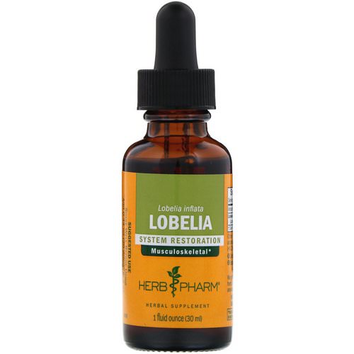 Herb Pharm, Lobelia, 1 fl oz (30 ml) Review