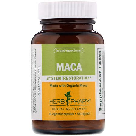 Herb Pharm Maca - Maca, Homeopati, Örter