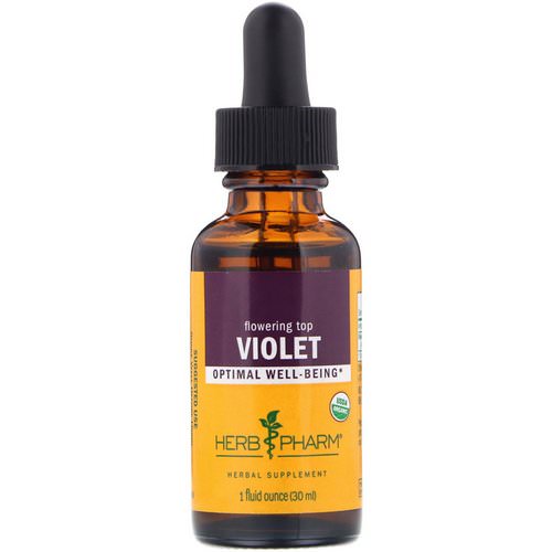 Herb Pharm, Violet, Flowering Top, 1 fl oz (30 ml) Review