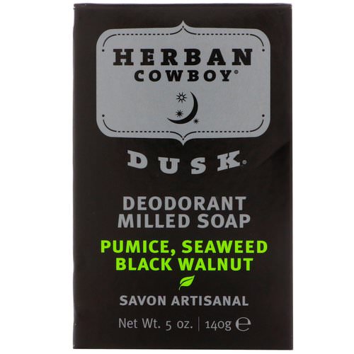 Herban Cowboy, Deodorant Milled Soap, Dusk, 5 oz (140 g) Review