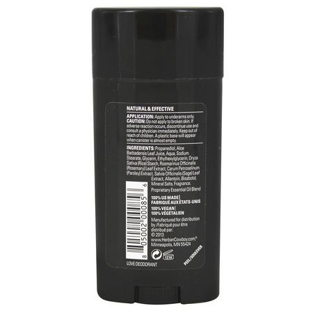 Deodorant, Bath: Herban Cowboy, For Her, Maximum Protection Deodorant, 2.8 oz (80 g)