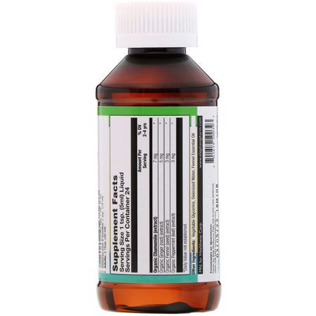 Barn Örter, Homeopati, Örter: Herbs for Kids, Quiet Tummy Gripe Water, 4 fl oz (120 ml)