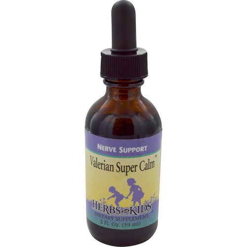 Herbs for Kids, Valerian Super Calm, 2 fl oz (59 ml) Review