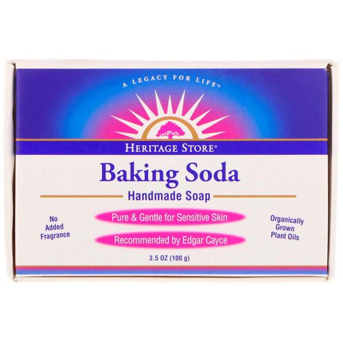 Heritage Store, Baking Soda Handmade Soap, 3.5 oz (100 g) Review