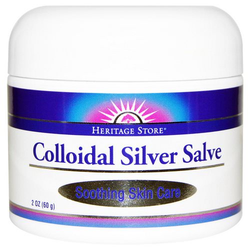 Heritage Store, Colloidal Silver Salve, 2 oz (60 g) Review