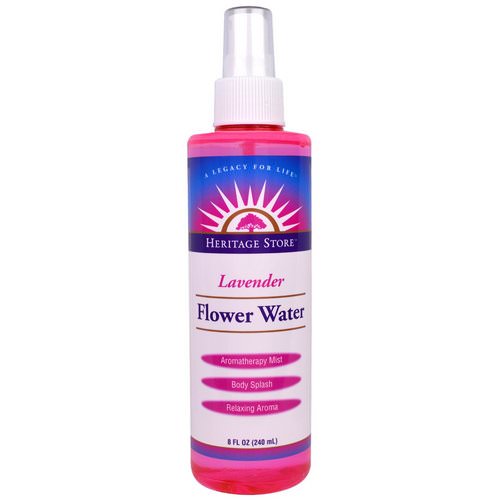 Heritage Store, Flower Water, Lavender, 8 fl oz (240 ml) Review