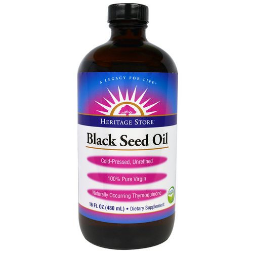 Heritage Store, Black Seed Oil, 16 fl oz (480 ml) Review