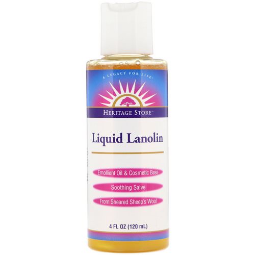 Heritage Store, Liquid Lanolin, 4 fl oz (120 ml) Review