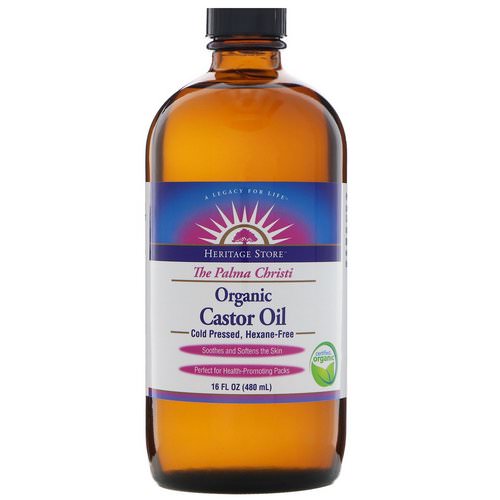 Heritage Store, Organic Castor Oil, 16 fl oz (480 ml) Review