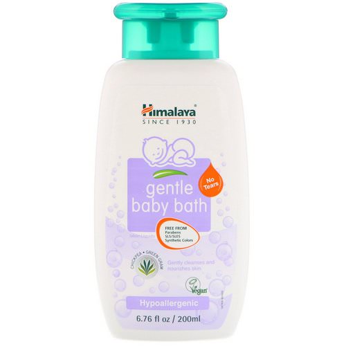 Himalaya, Gentle Baby Bath, Chickpea and Green Gram, 6.76 fl oz (200 ml) Review