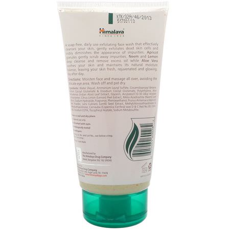 Rengöringsmedel, Ansikts Tvätt, Skrubba, Ton: Himalaya, Gentle Exfoliating Daily Face Wash, For All Skin Types, 5.07 oz (150 ml)
