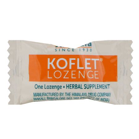 Himalaya Sore Throat Cough Lozenges Herbal Formulas - Örter, Homeopati, Örter, Hostrosor