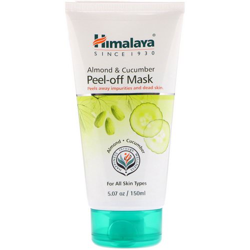 Himalaya, Peel-off Mask, For All Skin Types, Almond & Cucumber, 5.07 fl oz (150 ml) Review
