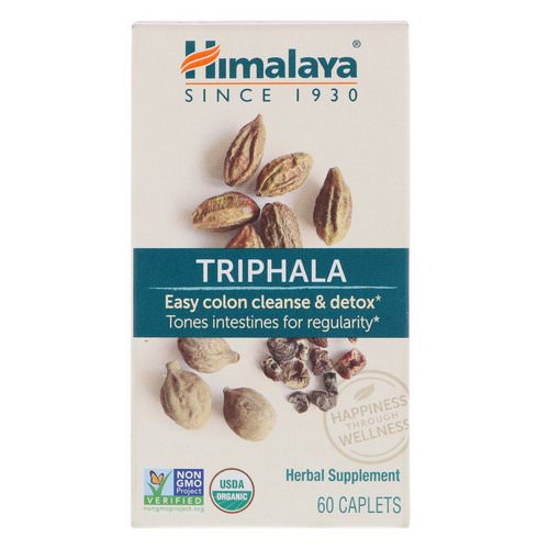 Himalaya, Triphala, 60 Caplets Review