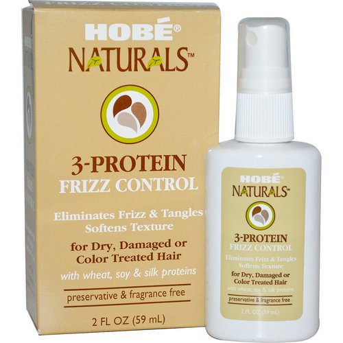 Hobe Labs, 3-Protein Frizz Control, 2 fl oz (59 ml) Review