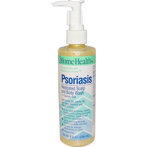 Home Health, Psoriasis, Medicated Scalp and Body Wash, 8 fl oz (236 ml) Review