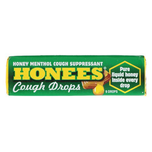 Honees, Menthol Eucalyptus Cough Drops, 9 Drops Review