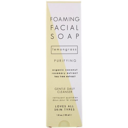 Honey Belle, Foaming Facial Soap, Lemongrass, 1.8 oz (50 ml) Review