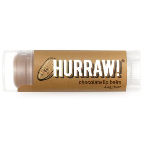 Hurraw! Balm, Lip Balm, Chocolate, .15 oz (4.3 g) Review