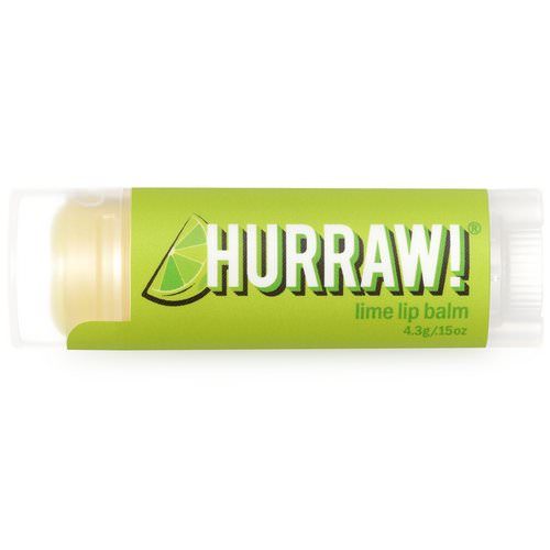 Hurraw! Balm, Lip Balm, Lime, .15 oz (4.3 g) Review
