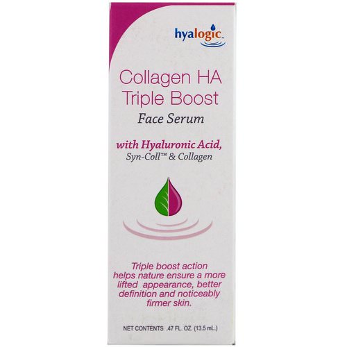 Hyalogic, Collagen HA Triple Boost Face Serum, .47 fl oz (13.5 ml) Review