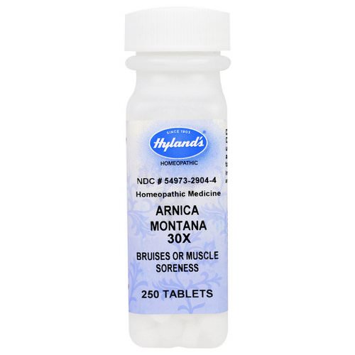 Hyland's, Arnica Montana 30X, 250 Tablets Review