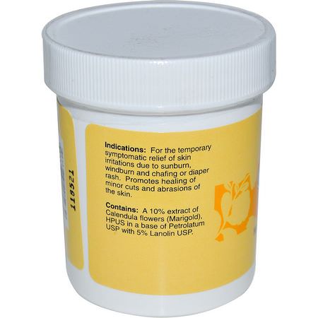 Solbränna, Efter Solvård, Bad, Homeopati: Hyland's, Calendula Off. 1x, Homeopathic Ointment, 3.5 oz (105 g)