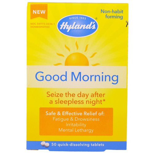 Hyland's, Good Morning, 50 Quick-Dissolving Tablets Review