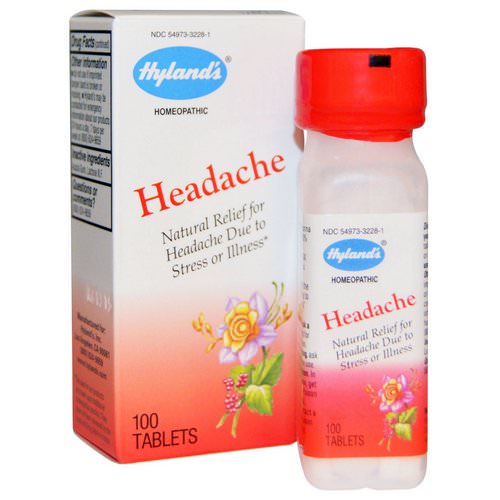 Hyland's, Headache, 100 Tablets Review