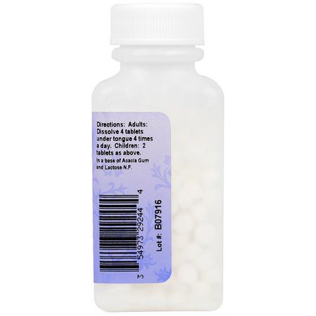 Rhus Toxicodendron, Homeopati, Örter: Hyland's, Rhus Tox. 30X, 250 Tablets