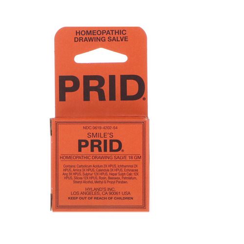 Hyland's, Smile's Prid Homeopathic Drawing Salve, 18 g Review