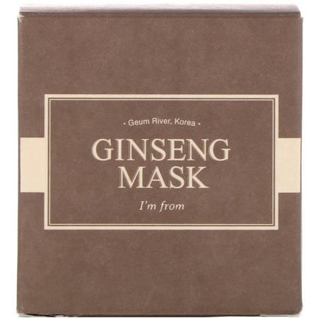 K-Beauty Face Masks, Peels, Face Masks, Beauty: I'm From, Ginseng Mask, 120 g