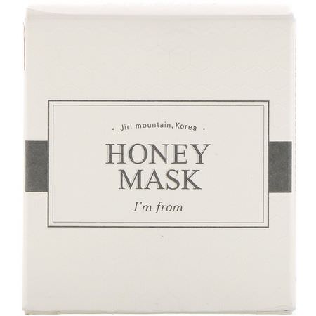 K-Beauty Face Masks, Peels, Face Masks, Beauty: I'm From, Honey Mask, 4.23 oz (120 g)