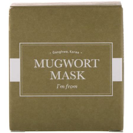 K-Beauty Face Masks, Peels, Face Masks, Beauty: I'm From, Mugwort Mask, 3.88 fl oz (110 g)
