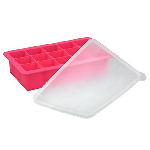 i play Inc, Green Sprouts, Fresh Baby Food Freezer Tray, Pink, 1 Tray, 15 Portions - 1 oz (28 ml) Each Review
