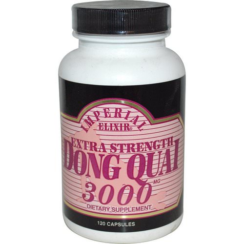 Imperial Elixir, Extra Strength, Dong Quai, 3000 mg, 120 Capsules Review